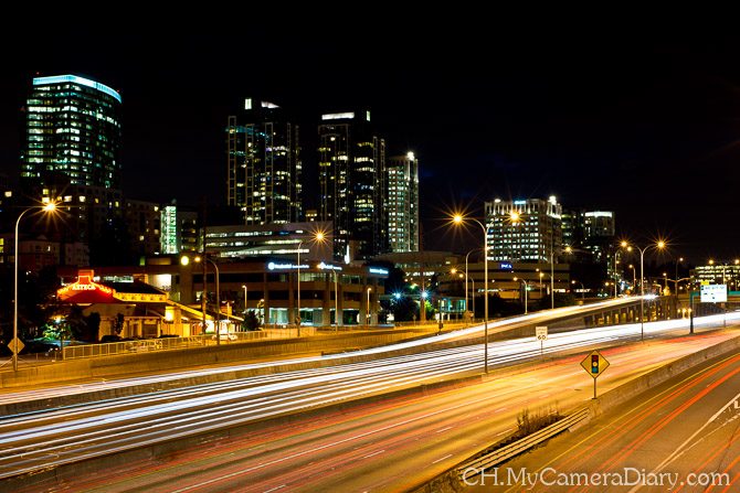 西雅图照片 | 贝尔维尤市的夜景