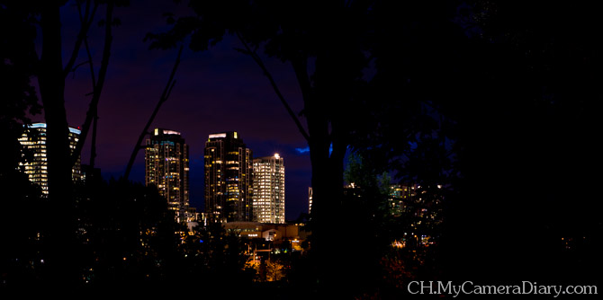 西雅图照片 | 贝尔维尤市的夜晚